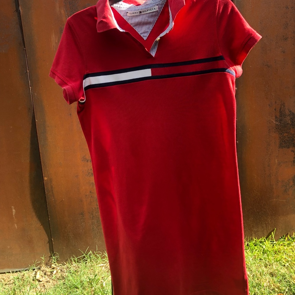Ladies Vintage Tommy Hilfiger Polo style dress